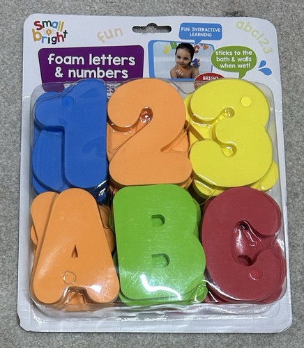 Foam letters numbers - letters, 36