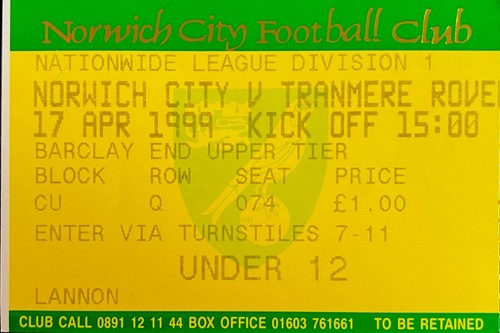 Norwich city tranmere - city, v