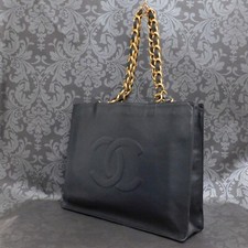 CHANEL Lamb Skin Leather COCO