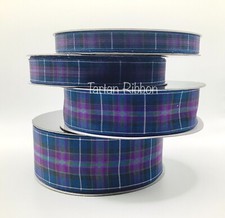 Pride of Scotland Modern Tartan Ribbon~Choice of Widths/Lengths~Free Postage