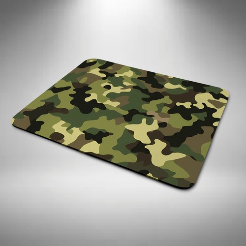 Camouflage mouse mat pad - camouflage,