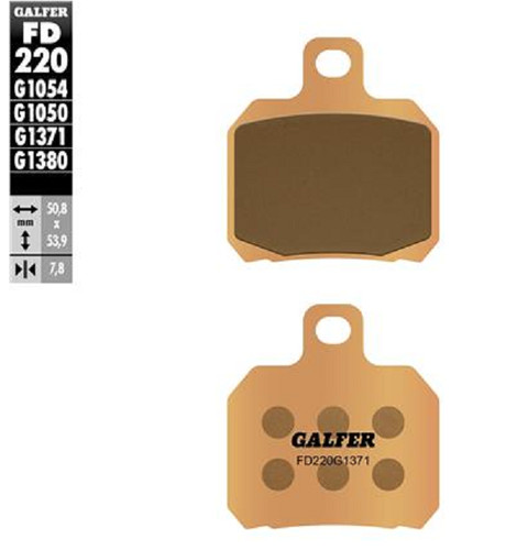 Galfer sintered brake pads for - galfer,