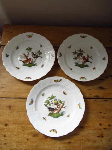 Herend rothschild bird dessert - bird,