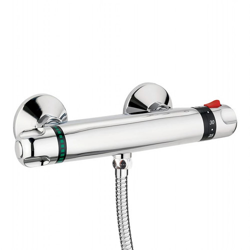 Thermostatic shower mixer - thermostatic,