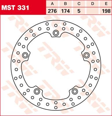 Trwrcycle round fixed brake - trwrcycle,