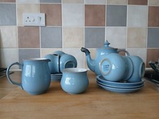 Denby Colonial Blue Coffee Set