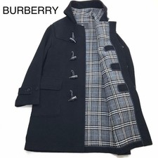 Burberry Black Label Duffle Coat Nova Check Asian fit L US size M Wool Men's