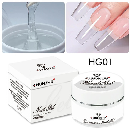 Hard builder gel nail - builder,