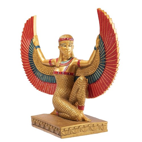 Winged isis statuette 21 cm - winged,