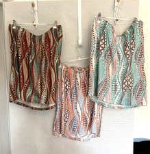 Ladies  Set of Three Strapless