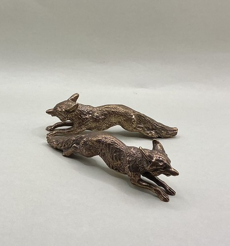 Small pair cast bronze - cast,