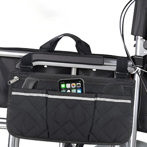 Wheelchair side bag armrest - wheelchair,