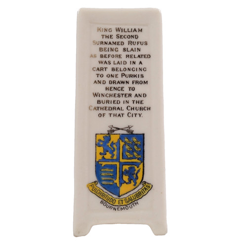 Goss crested china bournemouth - goss,