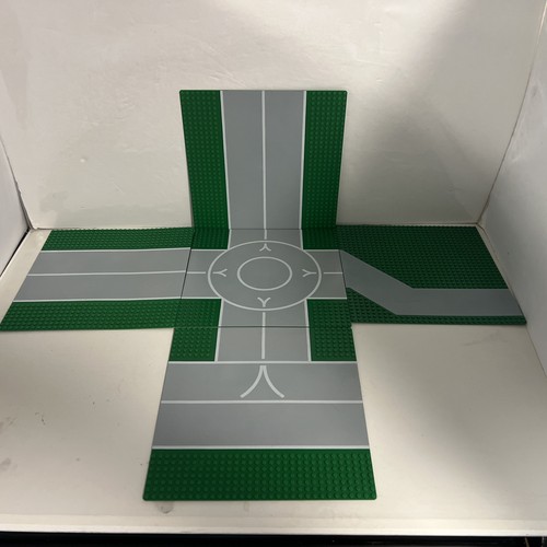 Lego green baseplate - green, x