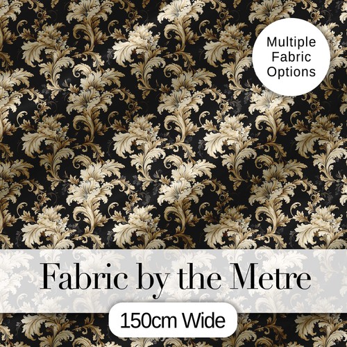 Ivory gold damask seamless - gold,