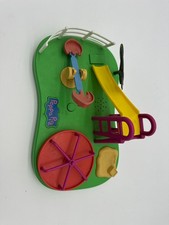 Peppa Pig Playground Playset – Slide, Seesaw & Roundabout – Interactive Lights &