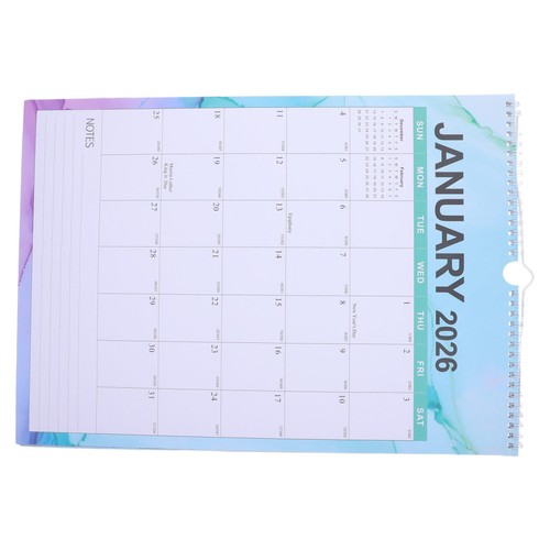 Vertical wall calendar - wall,