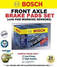 Front BRAKE PADS + SENSORS for