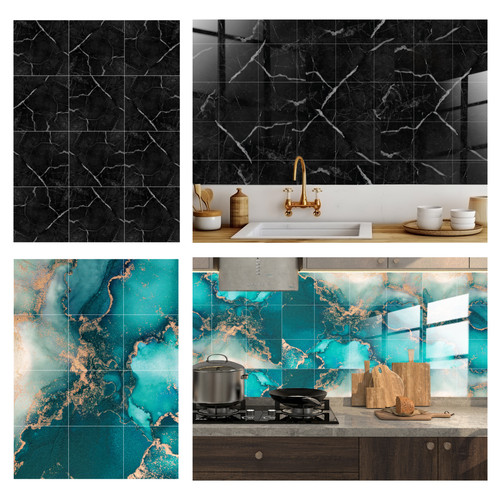 24x marble tile self adhesive - marble,