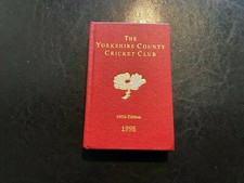 Yorkshire County Cricket Club Annual Year Books 1990-1999