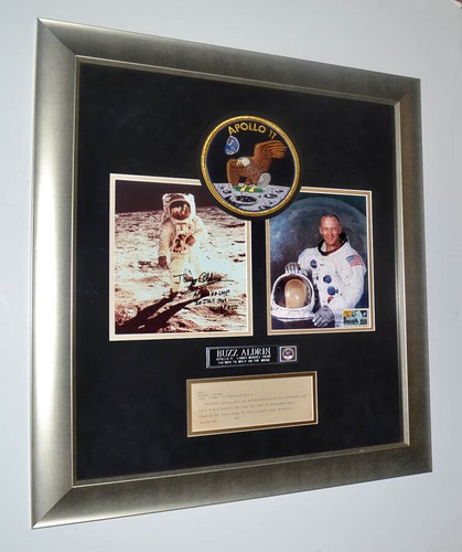 Buzz aldrin rare signed - aldrin,