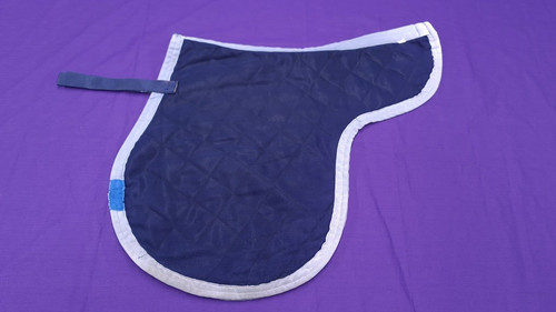Full size navy blue thin - size, horse
