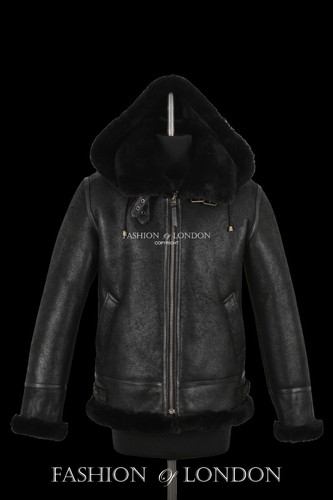 Men real shearling sheepskin - real,