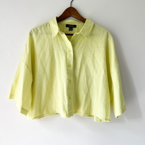 Primark yellow linen blend - yellow,
