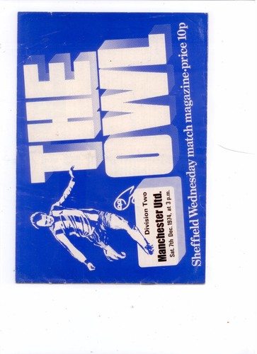 1974 sheffield wednesday - sheffield,