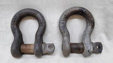 2x Bow Shackles 4.75 Tonne