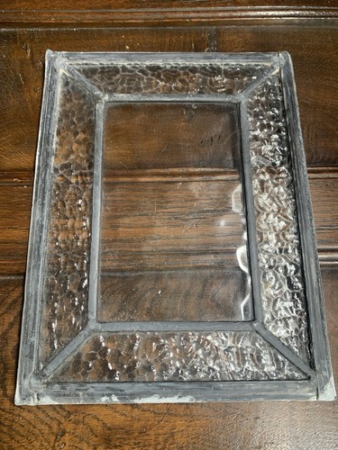 Antique vintage leaded glass - antique,