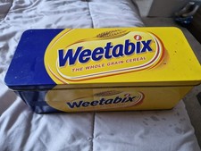 VINTAGE WEETABIX TIN CEREAL