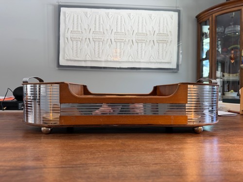 Art deco portable - bar, tray