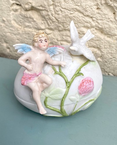 Rare antique egg - shaped, german