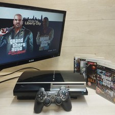 PlayStation 3 CECHP03 PAL 160GB Black Bundle Tested Working Read Description