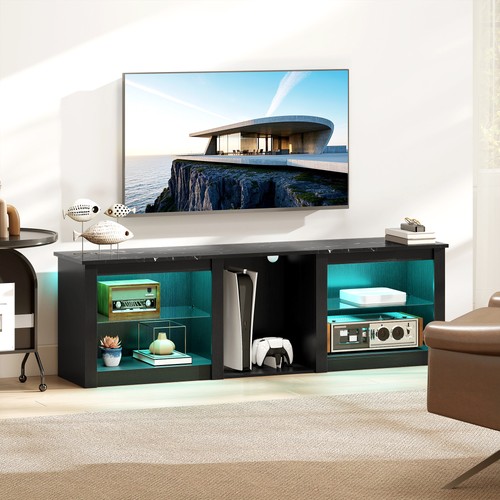 Unit with led lights - with,