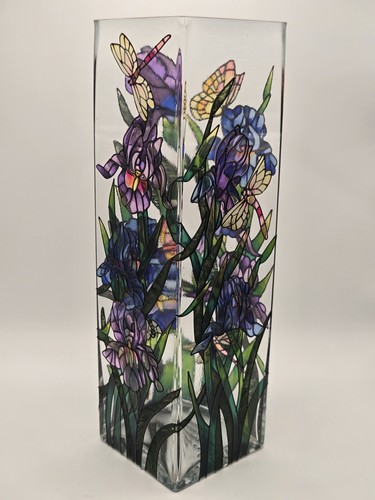 Hand painted stained glass - hand,