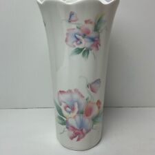 Aynsley Little Sweet Heart Vase Looks Unused Condition 21.80cm High