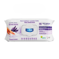 Deep Fresh Multi Surface Cleaning Wipes Lavender Scented 12 x 100 (1200 WIPES)