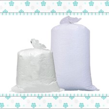 White polystyrene bead filling - white,