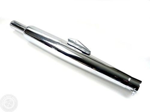 2896 chrome silencer - silencer, rh