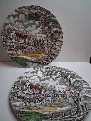 Two myott royal mail plate - two,