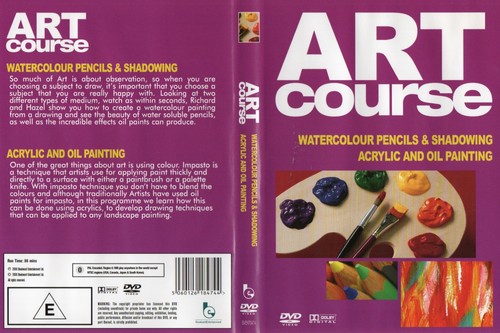 Art course watercolour pencils - course,