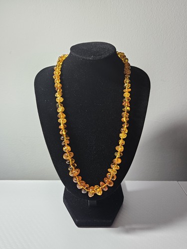 Vintage honey amber - amber, small
