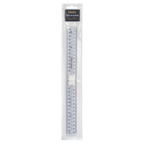 Oxford folding ruler 30cm - folding,