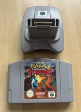 Pokemon stadium & Official Game boy Transfer Pak NINTENDO 64 N64 - Tested - VGC