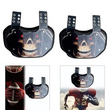 Football back plate - plate, for