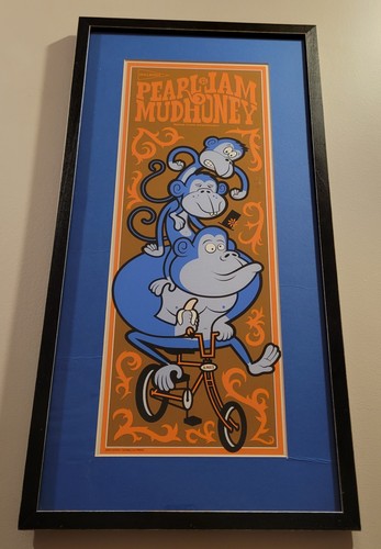 Pearl jam poster 1998 - jam, raleigh