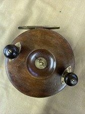 Ruben Heaton Sun Wooden Centre Pin Fishing Reel 5”