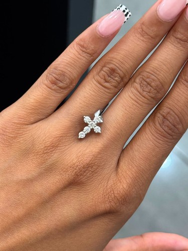 White gold 45 carat - white, 0.45